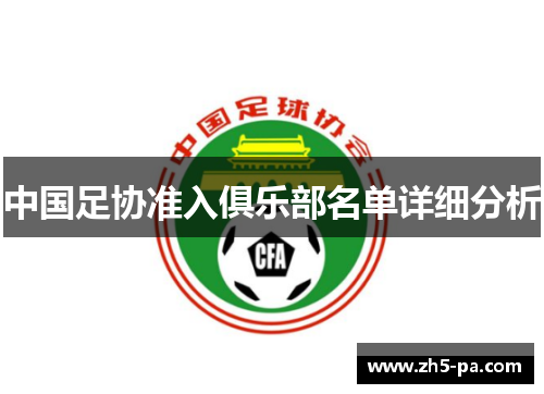 中国足协准入俱乐部名单详细分析 中国足协准入俱乐部名单详细分析